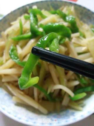 麻椒西芹土豆丝的做法步骤:7