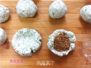 春艾饼的做法步骤:12