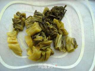 酸菜肉片的做法步骤:3
