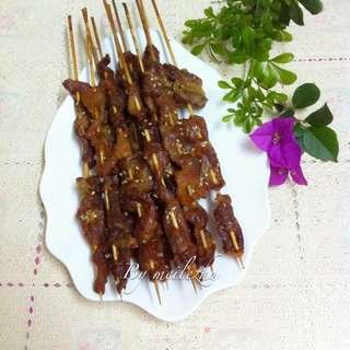 烤肉串的做法步骤:9