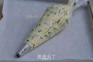 葱香曲奇【金龙鱼稻米油试用】的做法步骤:8