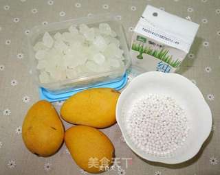 芒果西米露的做法步骤：1