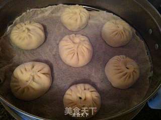 菠菜粉条鸡蛋素蒸包的做法步骤:11