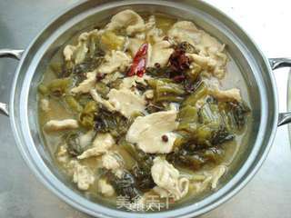 酸菜肉片的做法步骤:11