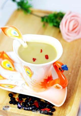 红枣枸杞黑豆豆浆的做法步骤:7