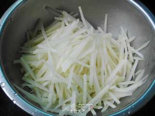 椒香土豆丝的做法步骤:4