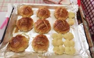 港式菠萝包的做法步骤：22