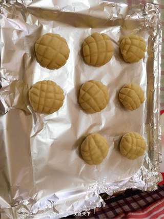 港式菠萝包的做法步骤：17