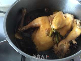 【吮指鼓油鸡】的做法步骤:11