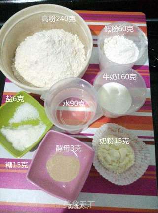 弹弹波吐司的做法步骤：1