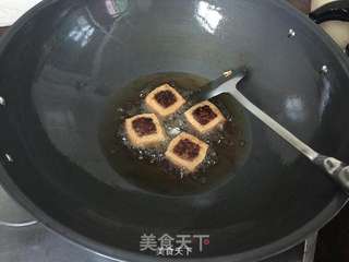 煎酿豆腐的做法步骤:12