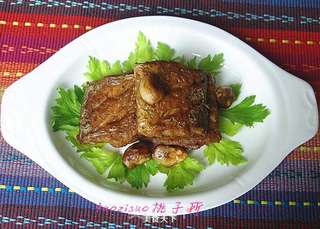 金蒜烧带鱼的做法步骤:6