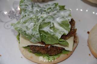 超级麦辣双层鸡腿汉堡的做法步骤:14