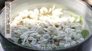 【四叶小厨房】花食:槐花的做法步骤:2