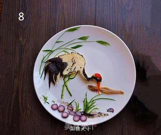 教你巧用吐司轻松制作国画版创意餐的做法步骤:8