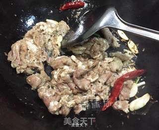 洋葱孜然羊肉的做法步骤:10