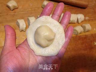 花型红豆酥!的做法步骤:5