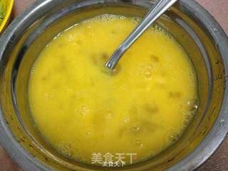 豆角炒蛋的做法步骤:3