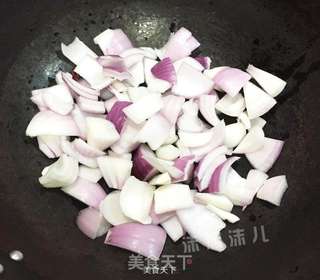 洋葱孜然羊肉的做法步骤:7