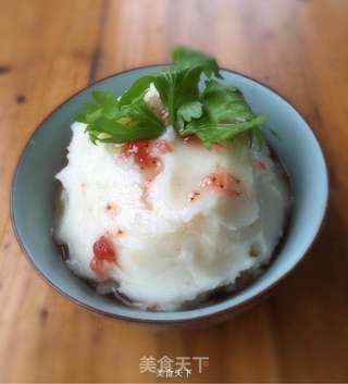 草莓山药泥的做法步骤:6