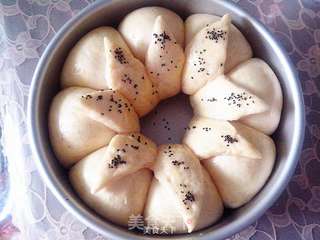 #长帝e•Bake互联网烤箱之花朵面包#的做法步骤:12