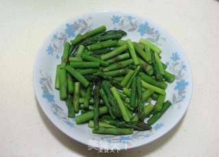 清炒南瓜芦笋的做法步骤:6