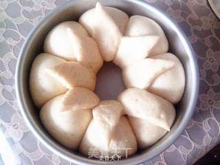 #长帝e•Bake互联网烤箱之花朵面包#的做法步骤:11