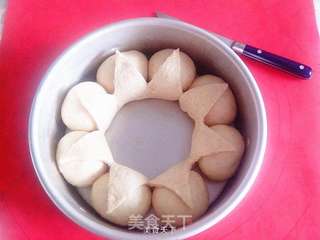 #长帝e•Bake互联网烤箱之花朵面包#的做法步骤:9