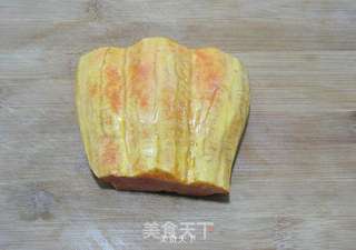 清炒南瓜芦笋的做法步骤:2