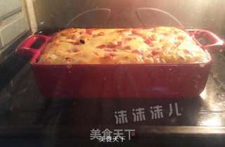 培根芝士焗薯泥的做法步骤:8