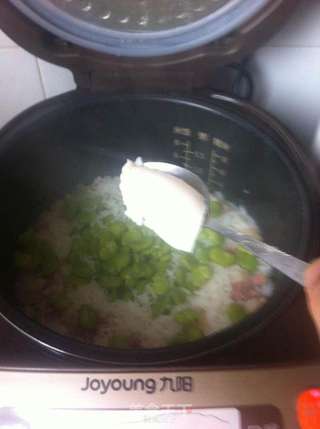 豆瓣咸肉饭的做法步骤:8