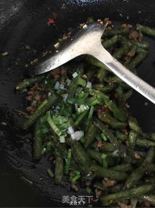 干煸四季豆的做法步骤:7