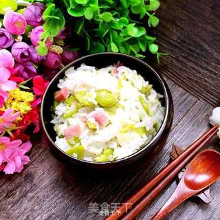 豆瓣咸肉饭的做法步骤:10