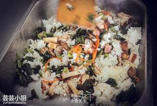 猪肉菜饭 【芸芸小厨】的做法步骤:4