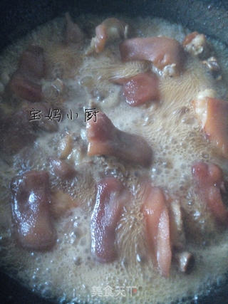 红烧猪蹄的做法步骤:8