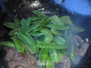 菲力牛排炒荷兰豆的做法步骤:8