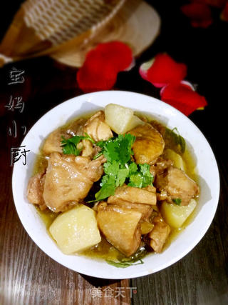 鸡腿炖土豆的做法步骤:9