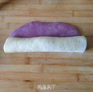 紫薯蝴蝶卷的做法步骤:10