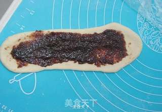 椰蓉草莓酱双料排包的做法步骤:9