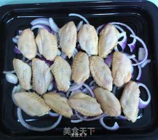 洋葱烤翅的做法步骤:5