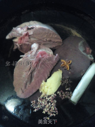 心肝情愿的做法步骤:2