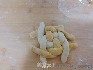 南瓜绣球蜜豆包的做法步骤:13