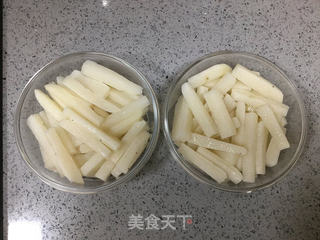 芒果山药---夏日必备的做法步骤：5