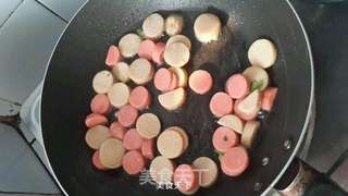 火腿鸡蛋饼的做法步骤：3