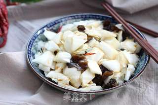 椒油糖醋白菜的做法步骤：10