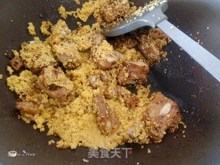 小米蒸排骨的做法步骤:8