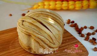 美味花生酱大花卷的做法步骤：14