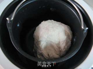 美味花生酱大花卷的做法步骤：4