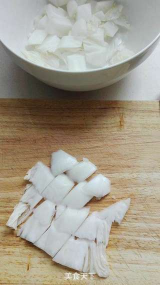 椒油糖醋白菜的做法步骤:3