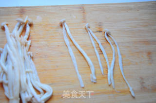 ##新侬健康餐桌#---清爽凉拌油菜海鲜菇的做法图解5